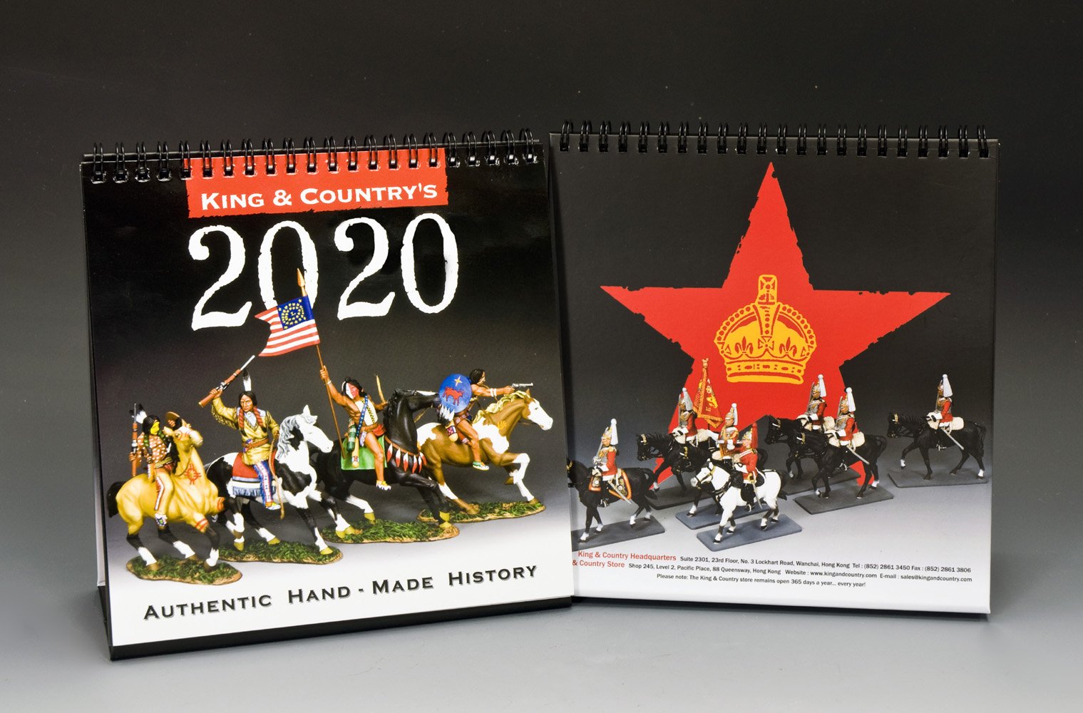King & Country 2020 Desk Calendar